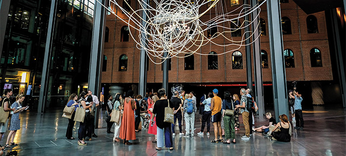 large group of people at the Wellbeing Summit