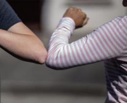 elbow bump