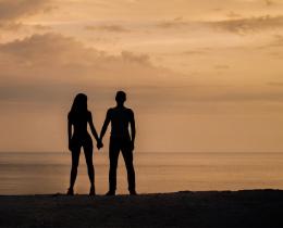 Couple on the beach