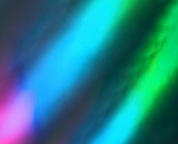 Spectrum of rainbow light symbolizing aura