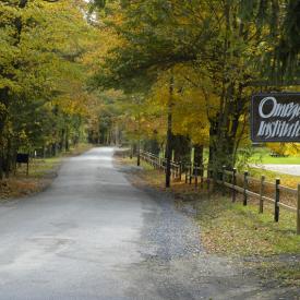 Omega Institute sign