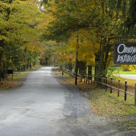 Omega Institute sign