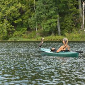 Kayaking on Long Pond Lake 