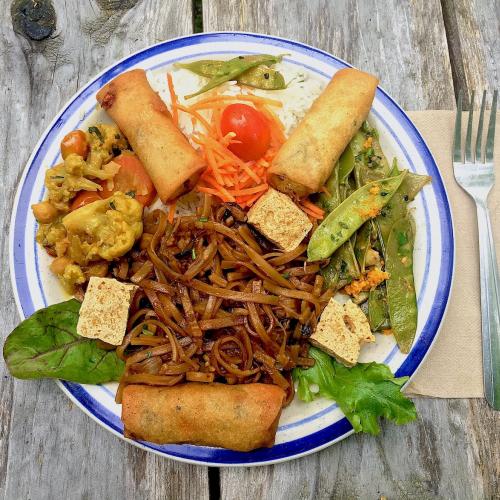 Plate of food