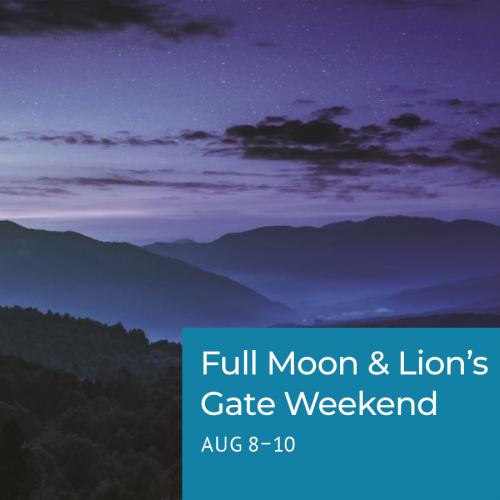 Full Moon & Lion's Gate Weekend at Omega