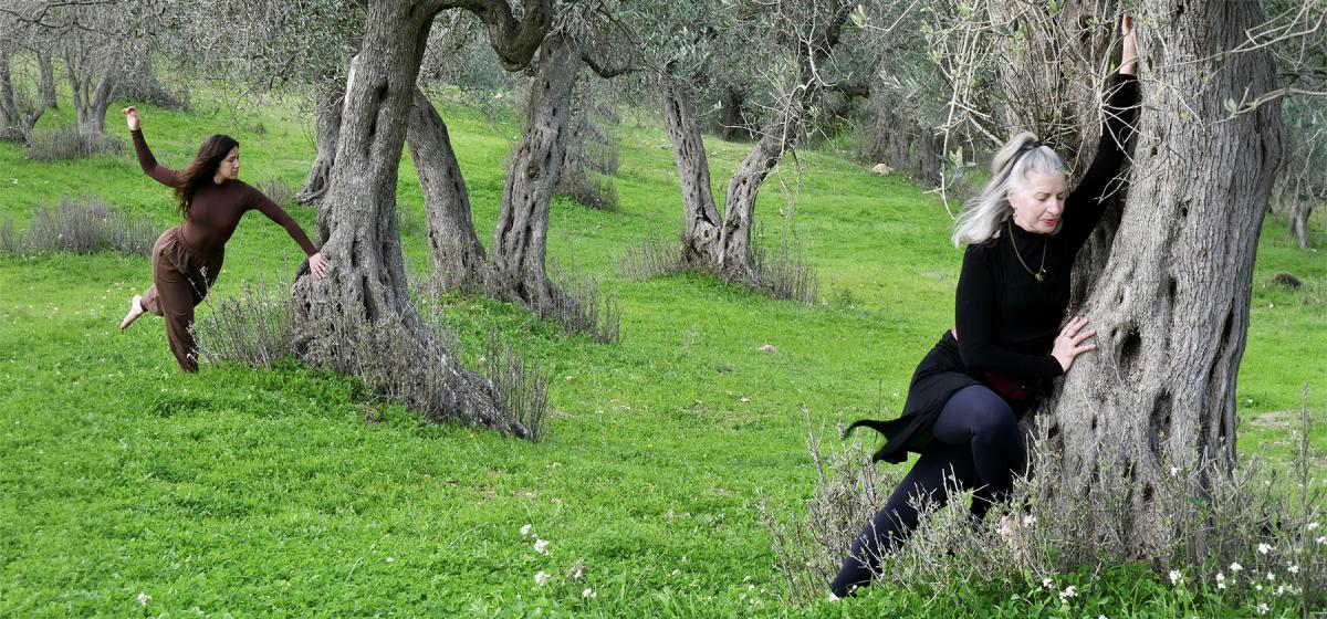 Elaine Colandrea in a Continuum movement exercise