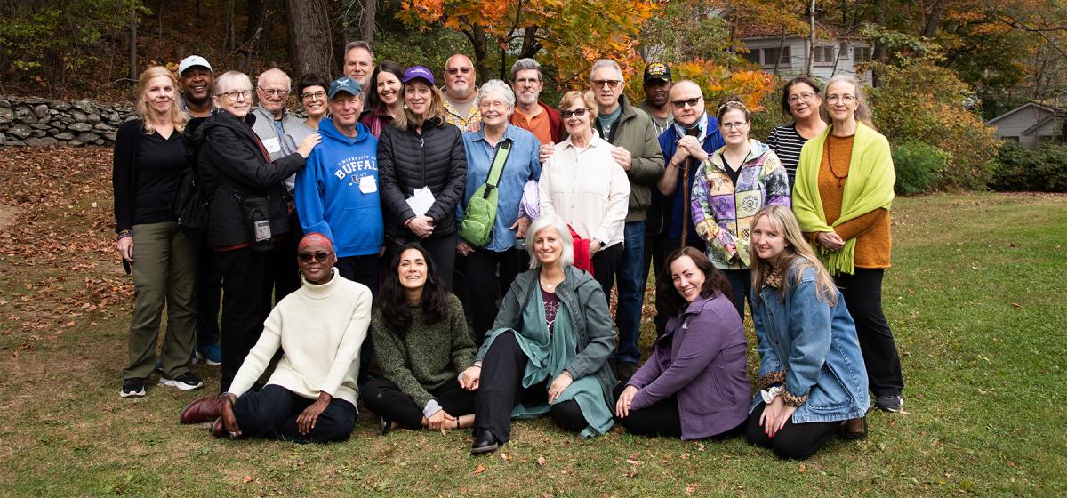 Omega members on campus at the 2025 Fall Members Retreat