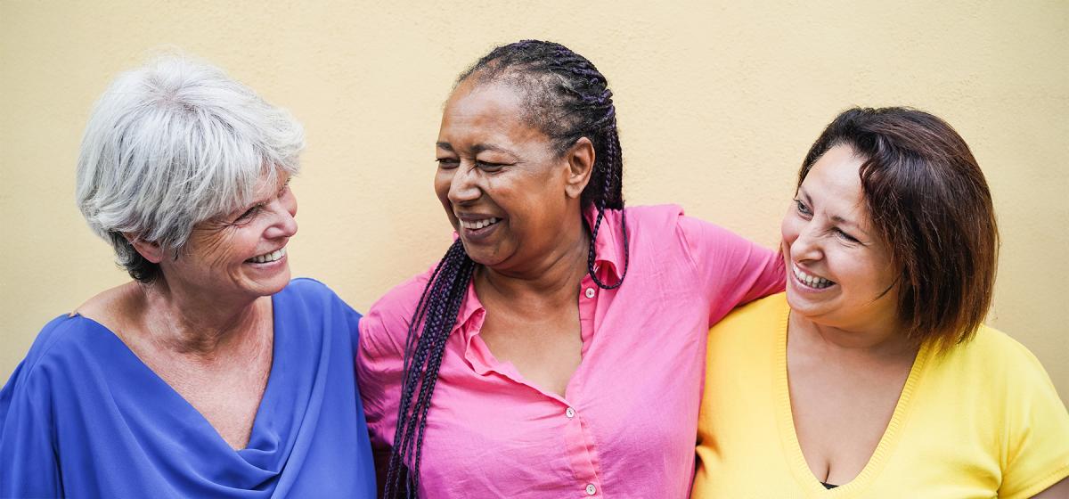 Group of women in their 50s and 60s