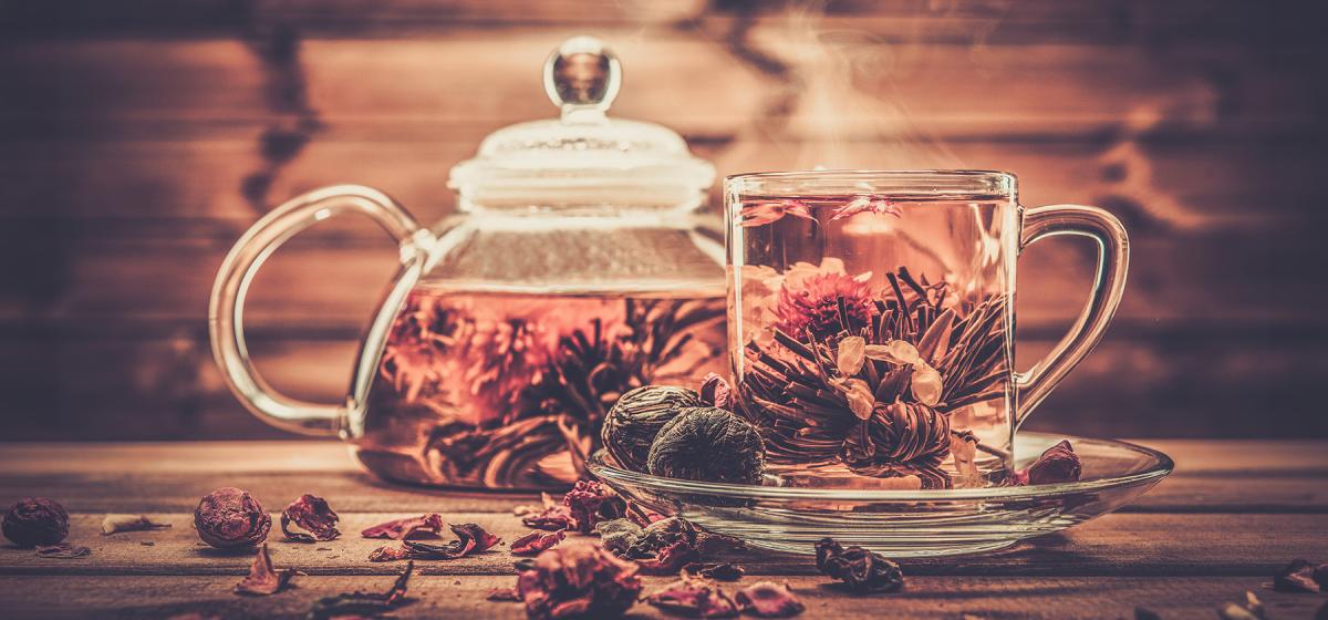 Warming winter herbal tea