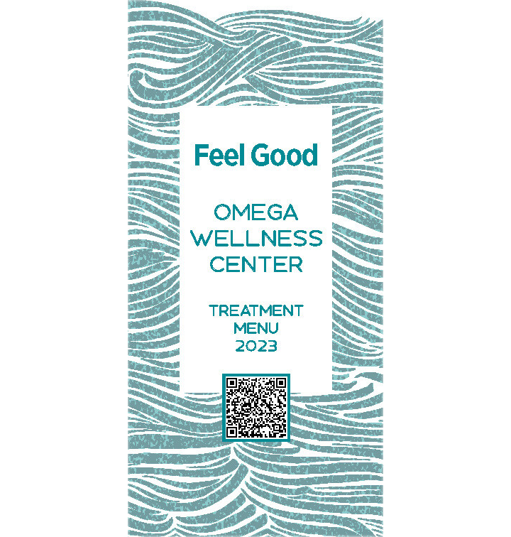 Wellness Center Treatment Menu cover