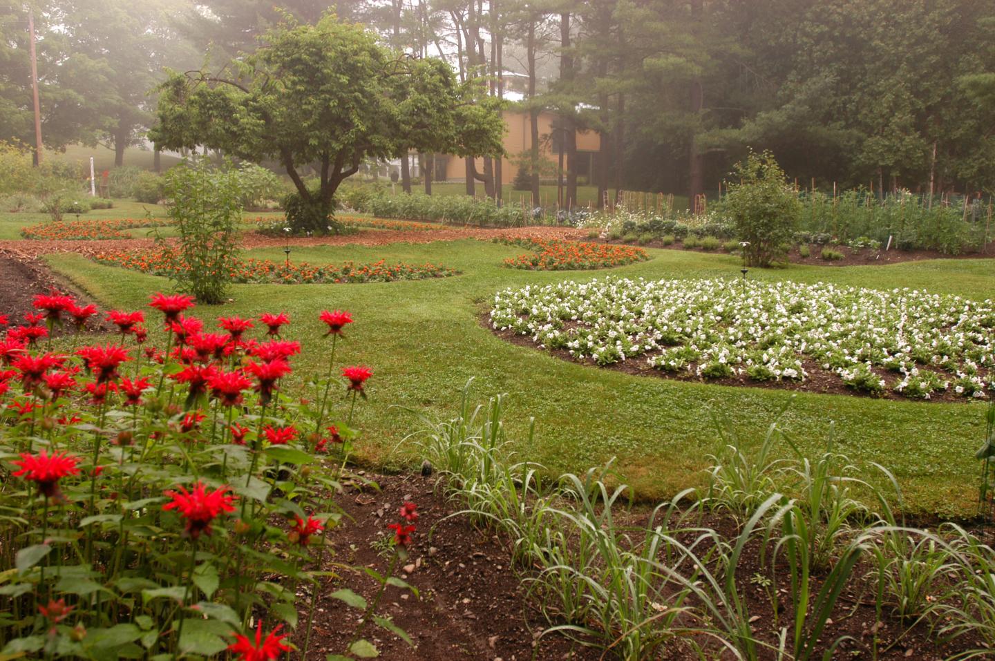 The gardens at Omega Institute