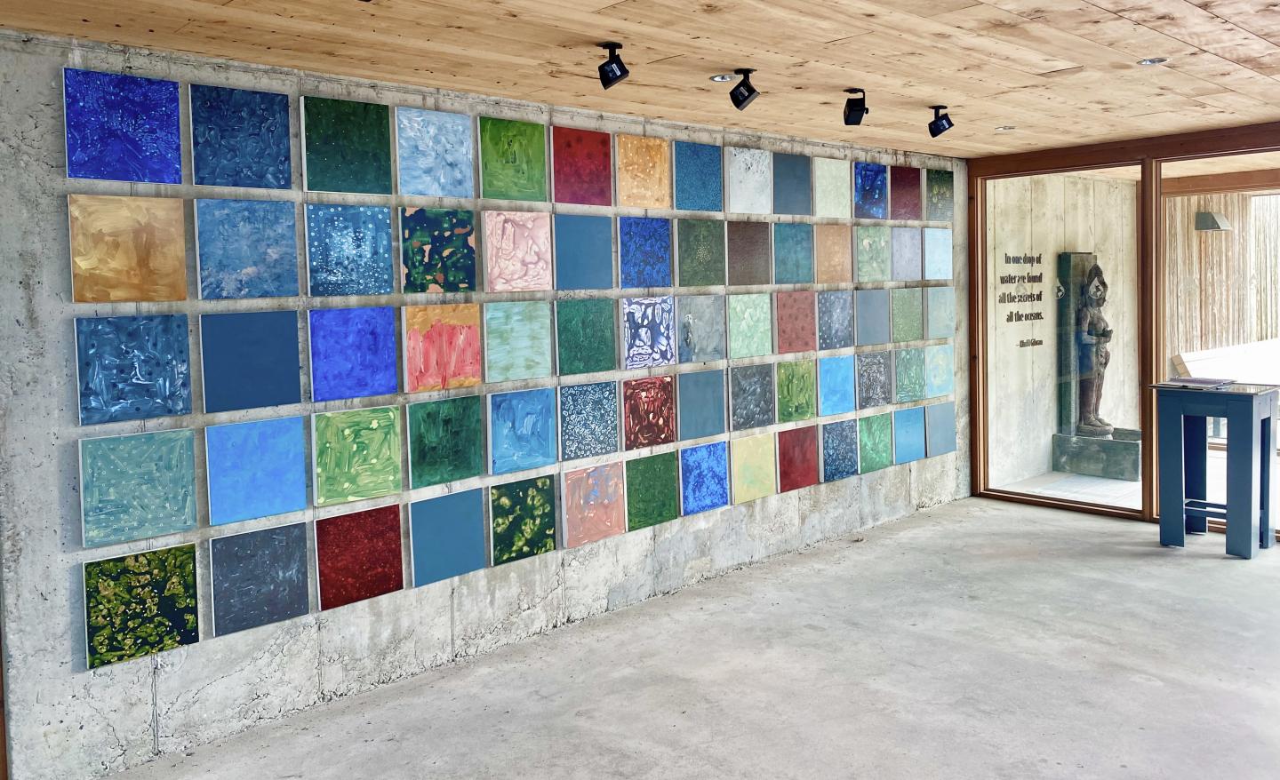 Art of Richard Bruce on exhibit at the OCSL