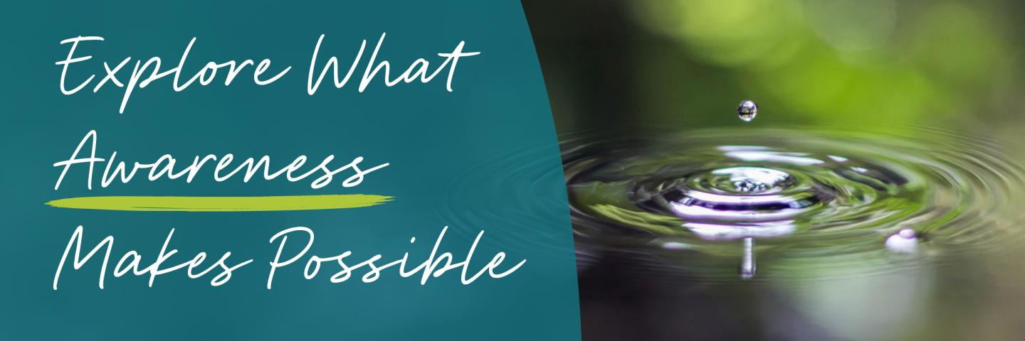 Explore What Awareness  Makes Possible. Mindfulness Resources from Omega