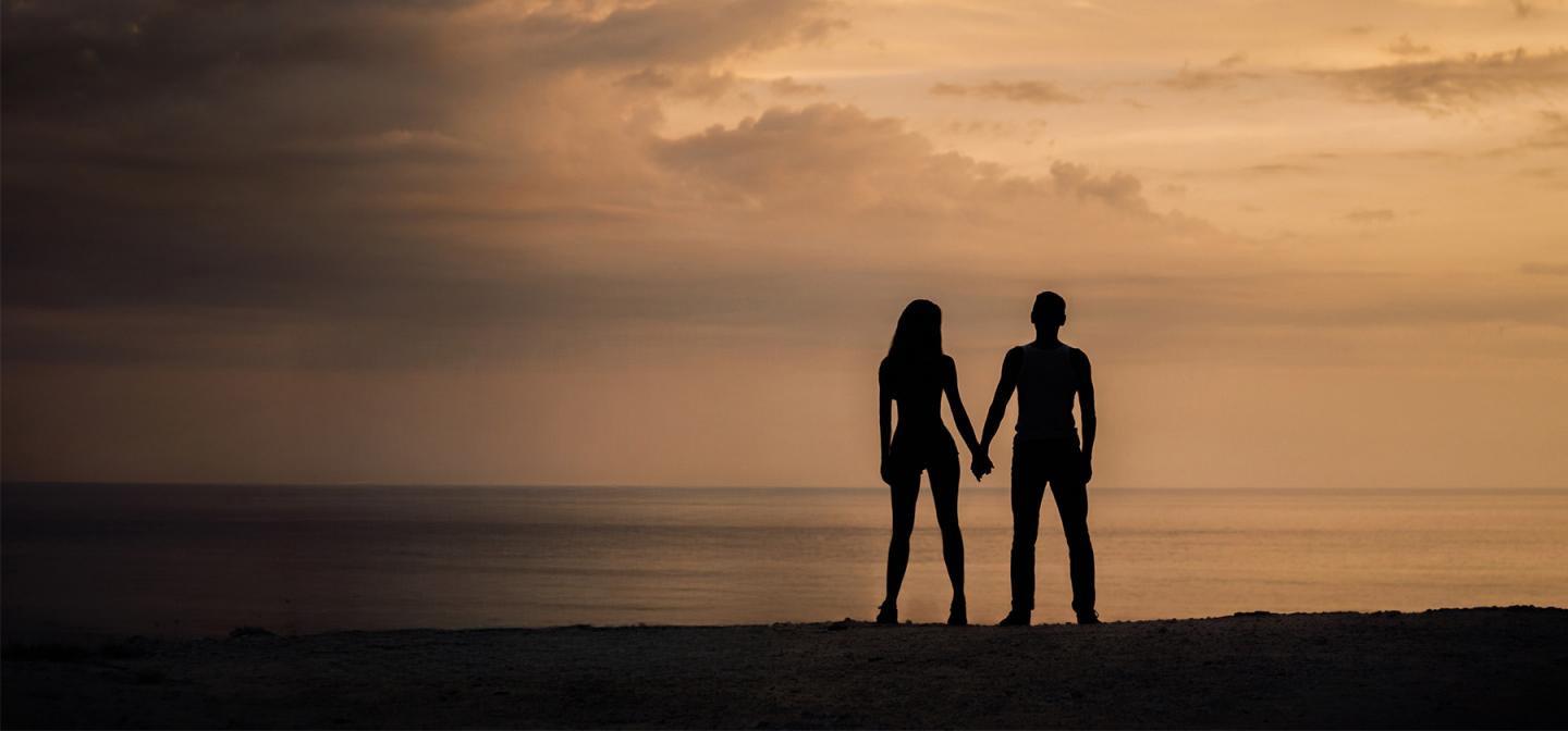 Couple on the beach