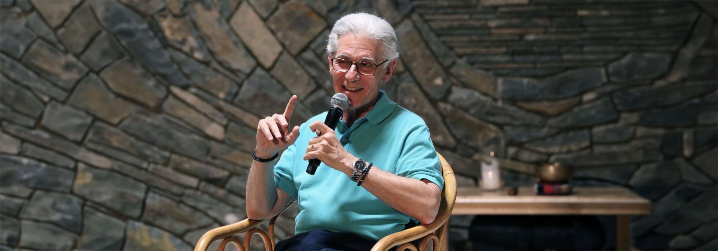 Brian Weiss teaching at Omega Institute