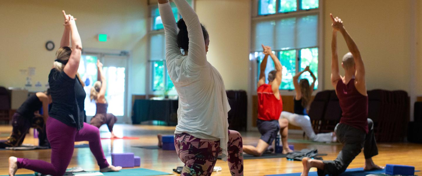 Yoga class