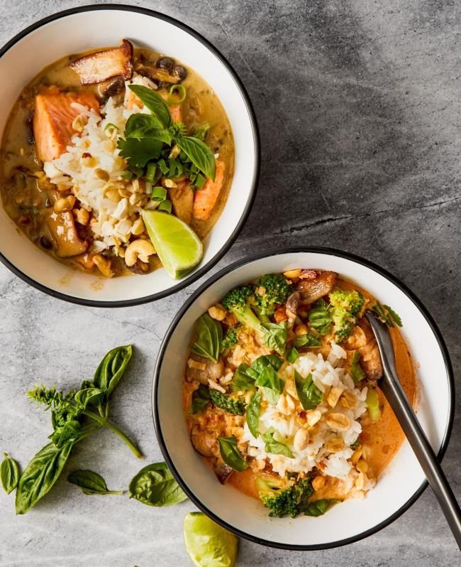 Coconut Curry Bowls