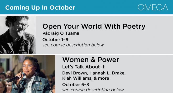 Coming Up in October
