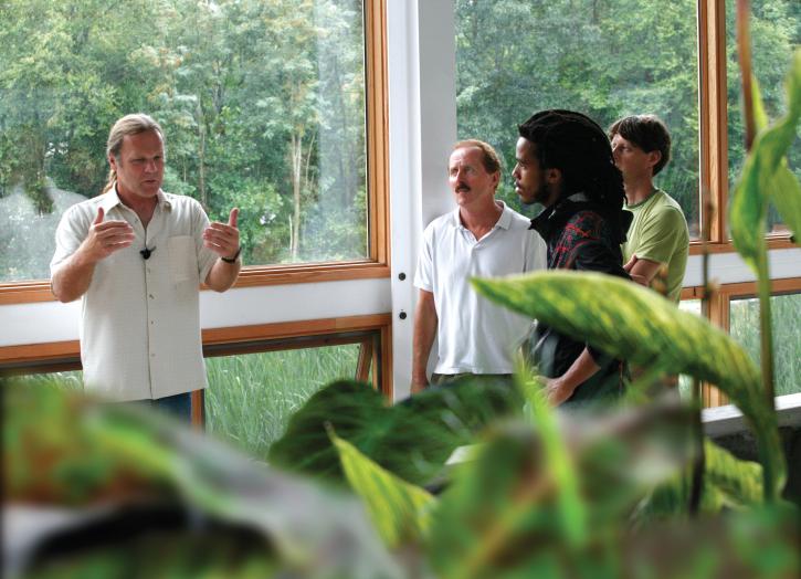 Skip Backus leading an OCSL tour