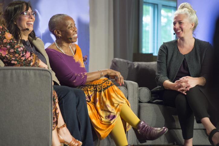 Women & Power presenters on stage