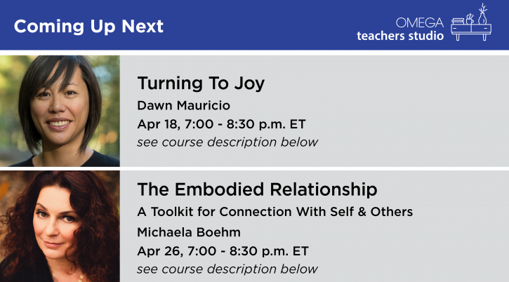 Coming Up on Omega Teachers Studio