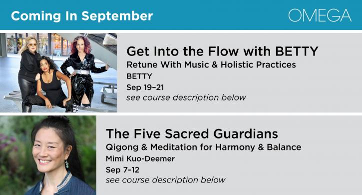 Coming up at Omega in September